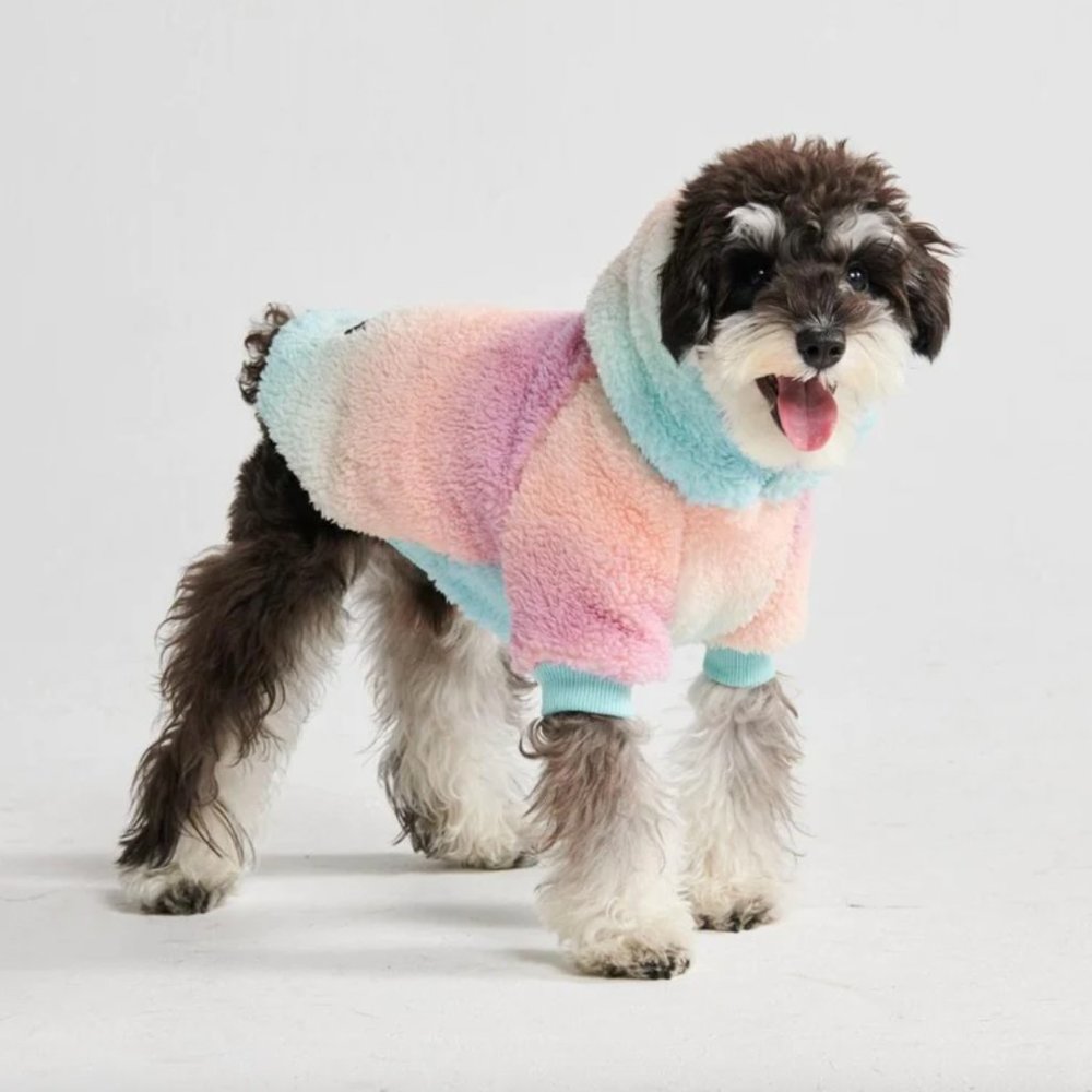 Spark Paws Fluffdreams Blanket Dog Hoodie - Pastel Icing